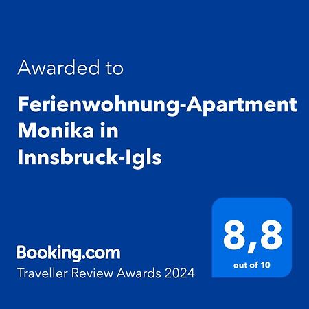 Ferienwohnung-Apartment Monika In Innsbruck-Igls Dış mekan fotoğraf